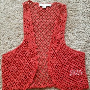 F21 Crochet vest